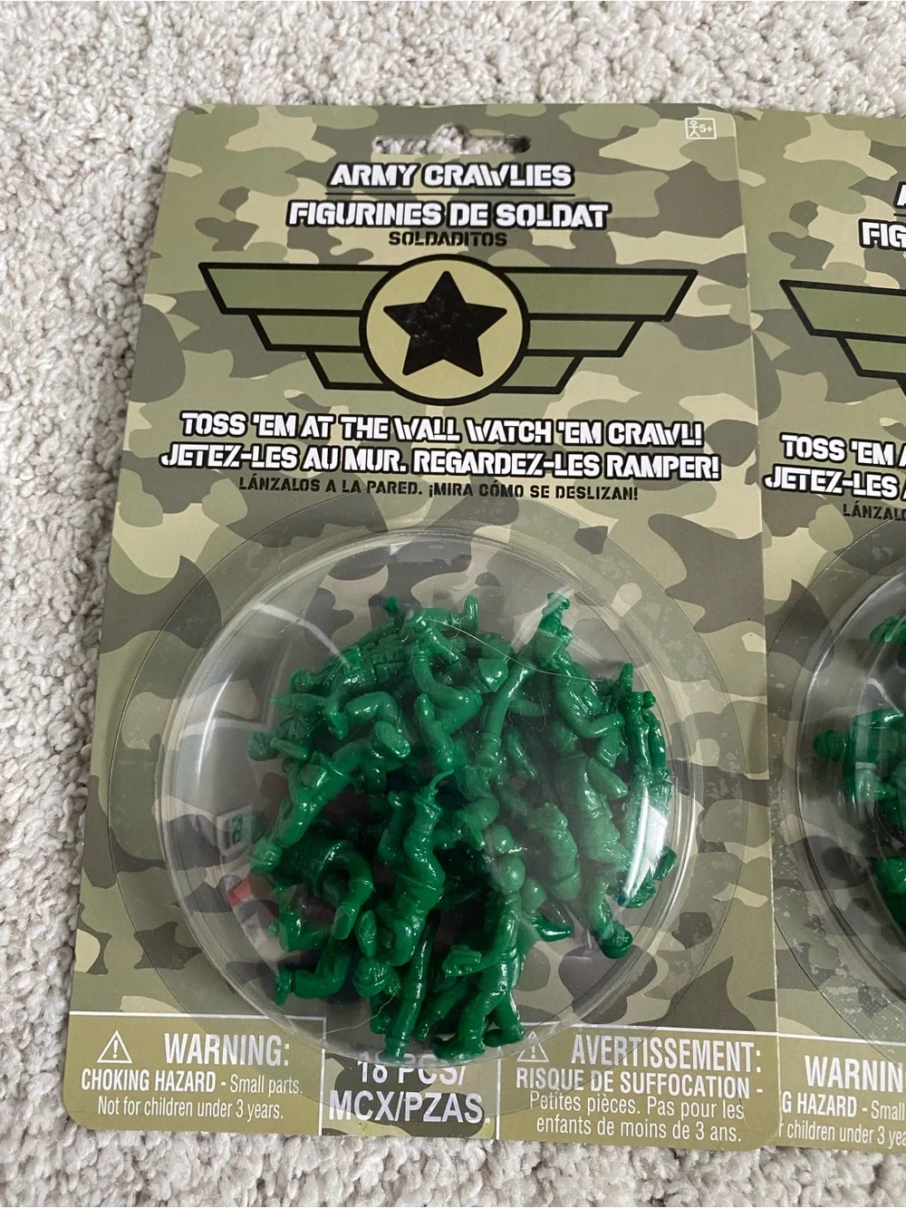 Army Crawlies Green Toy Soldier Party Decorations 36 Pieces Total Pack of 2